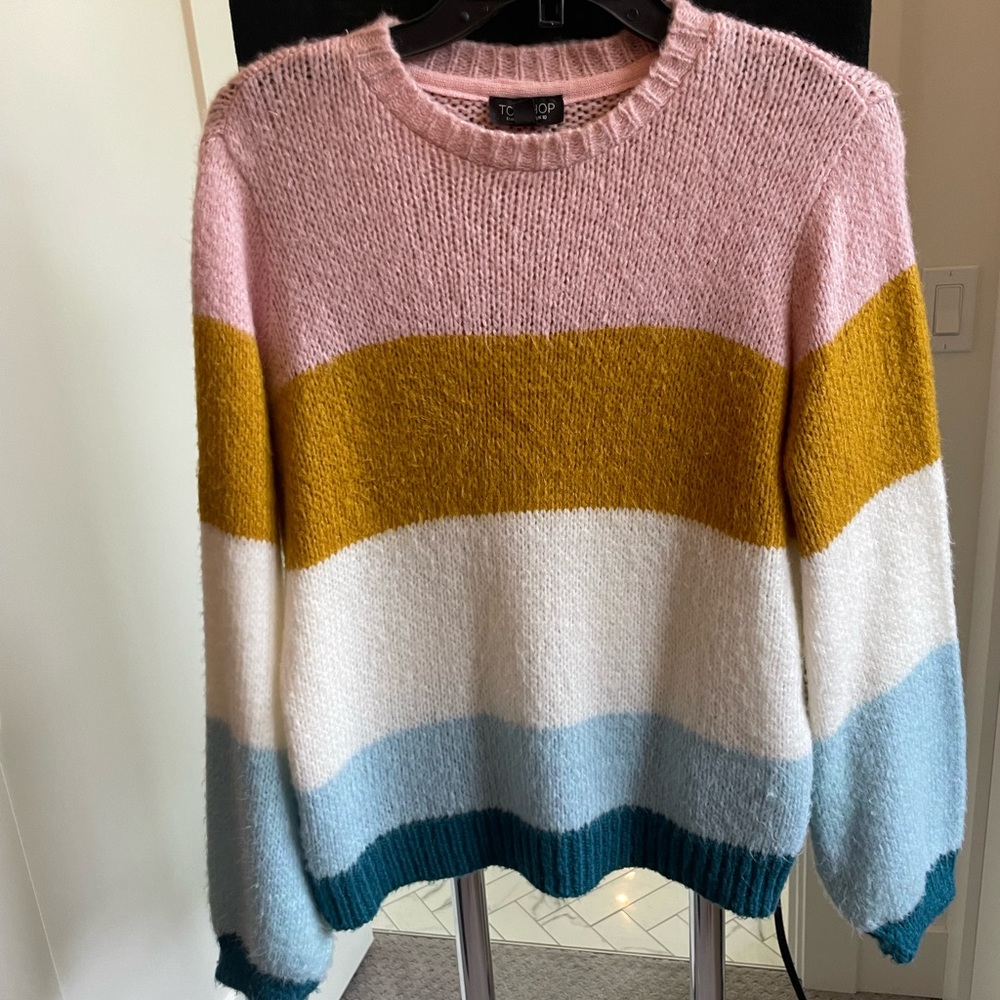 Top shop stripe sweater